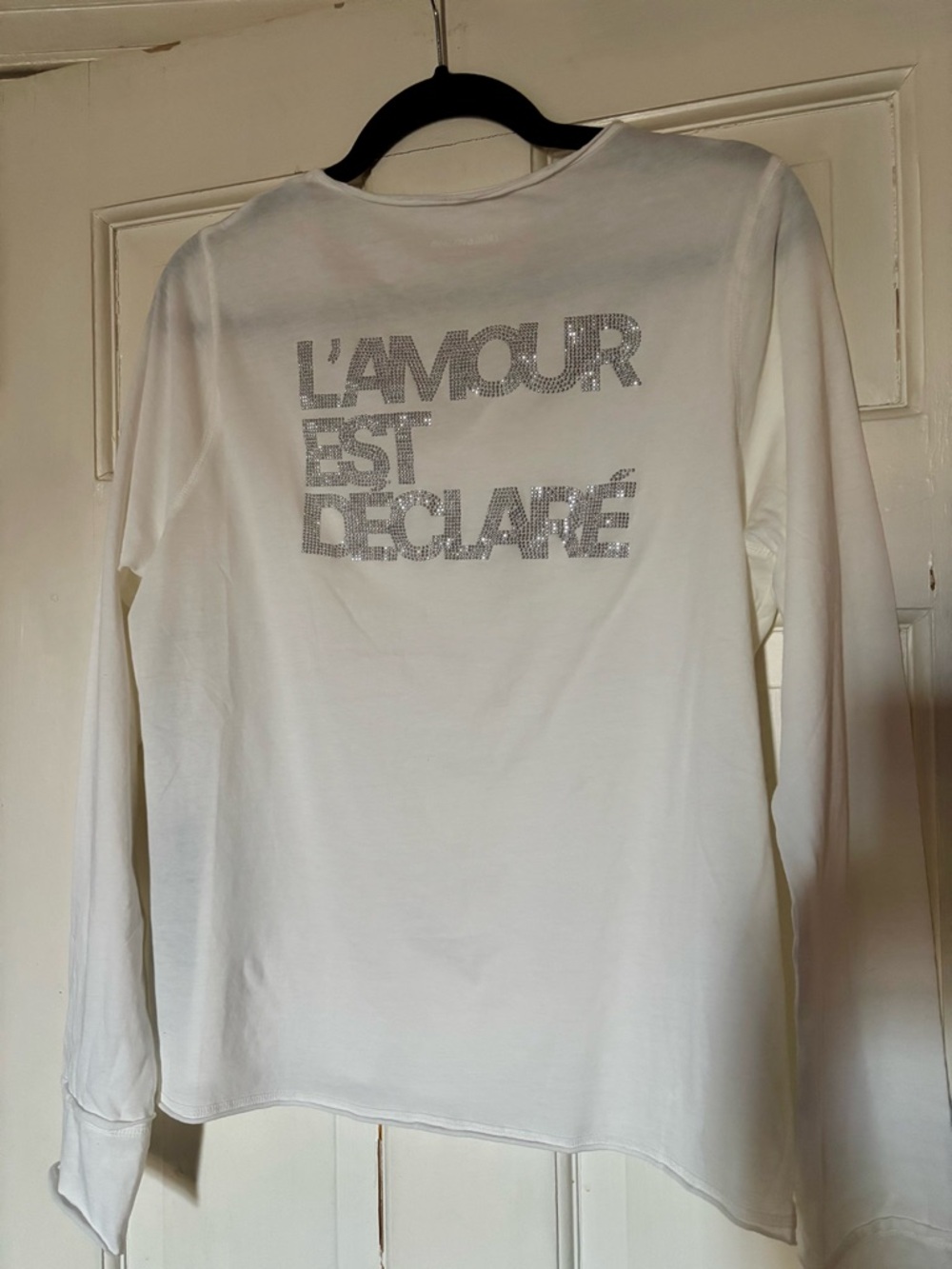 NWT Zadig and Voltaire long sleeve top